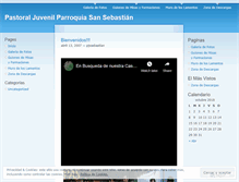 Tablet Screenshot of pjssebastian.wordpress.com