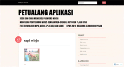 Desktop Screenshot of agusmujiyarto.wordpress.com