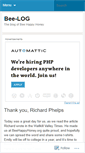 Mobile Screenshot of beehappybuzz.wordpress.com