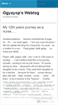 Mobile Screenshot of ogyayop.wordpress.com