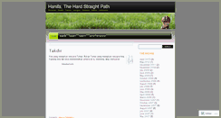 Desktop Screenshot of alihanifa.wordpress.com