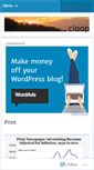 Mobile Screenshot of cloop.wordpress.com