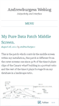 Mobile Screenshot of andrewburgess.wordpress.com