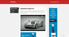 Desktop Screenshot of crazysalt.wordpress.com