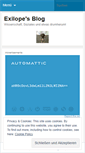 Mobile Screenshot of exilope.wordpress.com