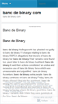 Mobile Screenshot of grc.bancdebinarycom.wordpress.com