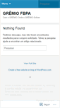 Mobile Screenshot of gremiofbpaimortaltricolor.wordpress.com