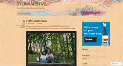 Desktop Screenshot of bylinkarstvo.wordpress.com