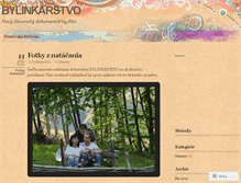 Tablet Screenshot of bylinkarstvo.wordpress.com