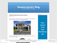 Tablet Screenshot of donpiorsuerte.wordpress.com