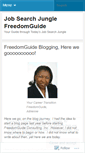 Mobile Screenshot of jobsearchjungleguide.wordpress.com