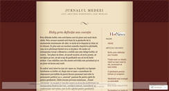 Desktop Screenshot of medeea1.wordpress.com