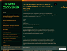 Tablet Screenshot of imansoenhadji.wordpress.com