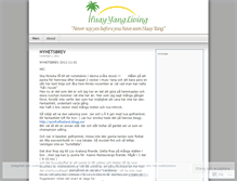Tablet Screenshot of huayyanglivingbynytt.wordpress.com