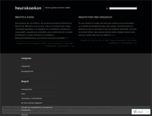 Tablet Screenshot of heuriskoeikon.wordpress.com