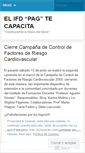 Mobile Screenshot of ifdpagcapacitacion.wordpress.com