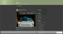 Desktop Screenshot of kp4sneak.wordpress.com