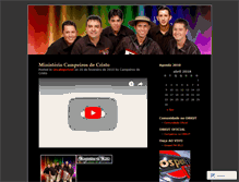 Tablet Screenshot of campeirosdecristo.wordpress.com