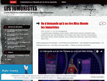 Tablet Screenshot of lesjumoristes.wordpress.com