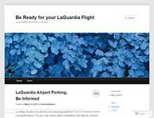 Tablet Screenshot of parkingtipsforlaguardia.wordpress.com