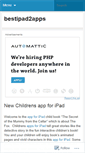 Mobile Screenshot of bestipad2apps.wordpress.com