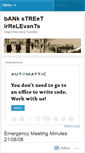 Mobile Screenshot of bankstreetblog.wordpress.com