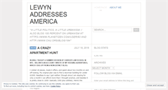 Desktop Screenshot of mlewyn.wordpress.com