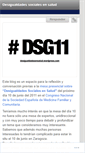 Mobile Screenshot of desigualdadesensalud.wordpress.com