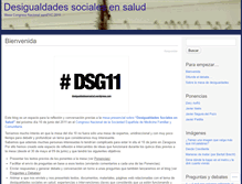 Tablet Screenshot of desigualdadesensalud.wordpress.com