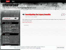 Tablet Screenshot of eltatorship.wordpress.com