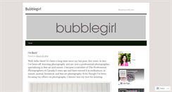 Desktop Screenshot of bubblegirlknitandcrochet.wordpress.com