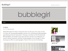 Tablet Screenshot of bubblegirlknitandcrochet.wordpress.com