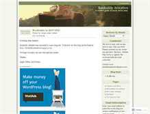 Tablet Screenshot of bookishlyattentive.wordpress.com