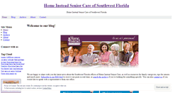 Desktop Screenshot of homeinsteadswflorida.wordpress.com