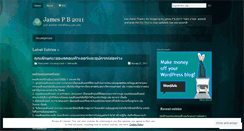 Desktop Screenshot of jamespb007.wordpress.com