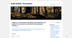 Desktop Screenshot of jeanpsoman.wordpress.com