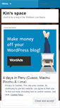 Mobile Screenshot of kinyip.wordpress.com