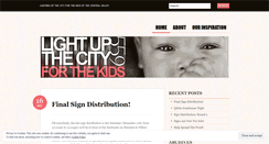 Desktop Screenshot of lightupthecity559.wordpress.com