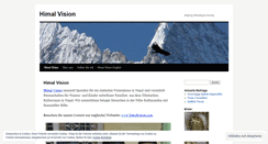 Desktop Screenshot of himalvision.wordpress.com