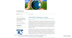 Desktop Screenshot of earthsense.wordpress.com