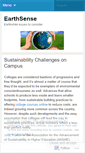 Mobile Screenshot of earthsense.wordpress.com