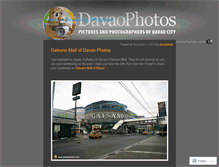 Tablet Screenshot of davaophoto.wordpress.com