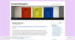 Desktop Screenshot of losingmarketingploy.wordpress.com