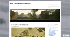 Desktop Screenshot of birdconservationresearch.wordpress.com