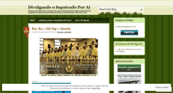 Desktop Screenshot of divulgandotap.wordpress.com