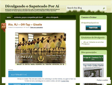 Tablet Screenshot of divulgandotap.wordpress.com