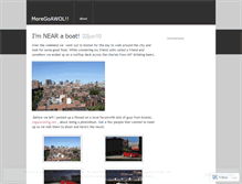 Tablet Screenshot of moregoawol.wordpress.com