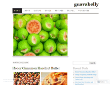 Tablet Screenshot of guavabelly.wordpress.com