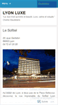 Mobile Screenshot of lyonluxe.wordpress.com