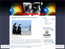 Tablet Screenshot of dimensiongay.wordpress.com